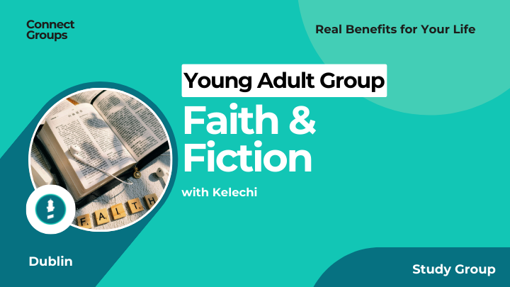 Logo for Faith & Fiction (Online Young Adult) Dublin with Kelechi