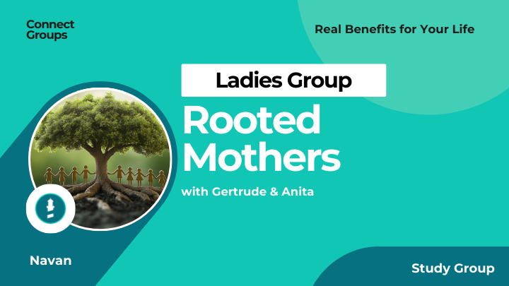 Logo for Rooted Mothers (Ladies Group) Navan with Gertrude and Anita