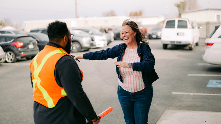 Logo for Parking Lot Team (Conference)