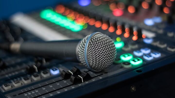 Logo for Audio Visual Team