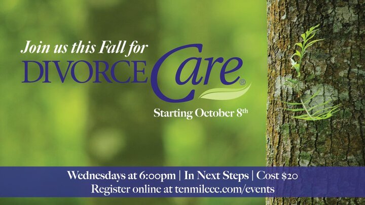 Logo for Divorce Care - Fall 2025