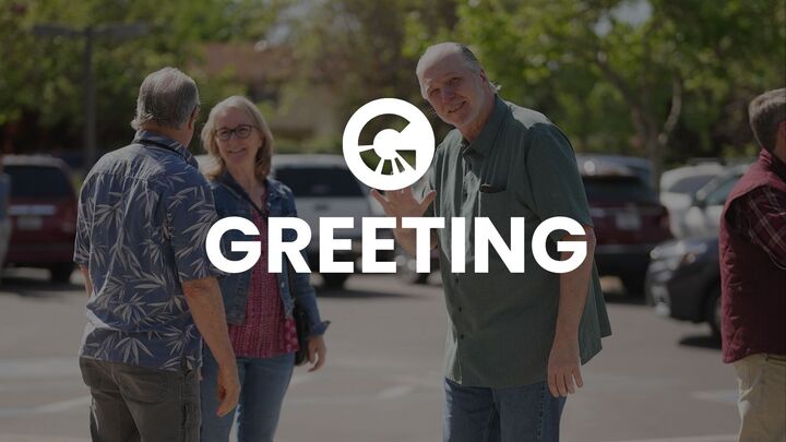 Logo for Greeting Team