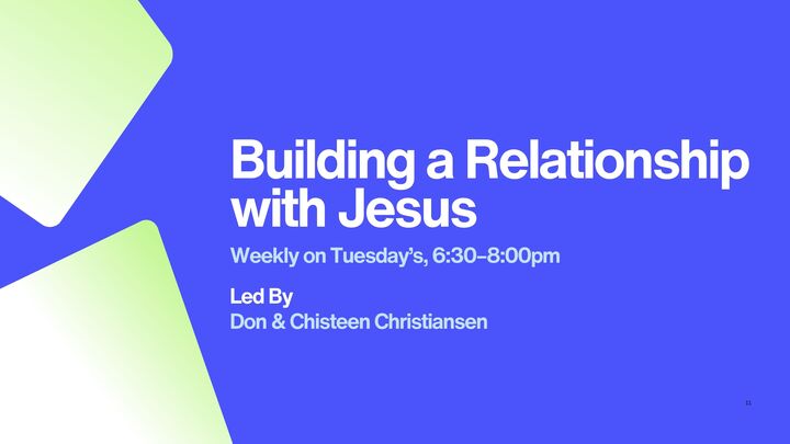 Logo for Building a Relationship with Jesus