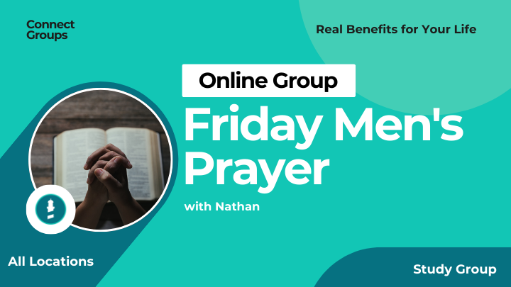 Logo for Friday Men's Prayer (All Locations) with Nathan