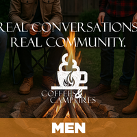 Logo for Men's Community Coffee Thursday's On Campus