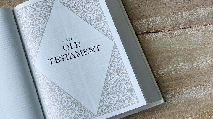 Logo for Old Testament Bible Reading Group - Fall 2025