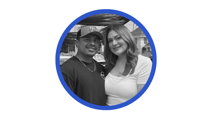 Logo for Tiffany R. + Geovani R.