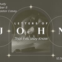 Logo for Letter of John (evening class) | BWC Lehighton