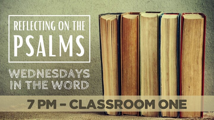 Logo for Reflecting on the Psalms - Wednesdays in the Word