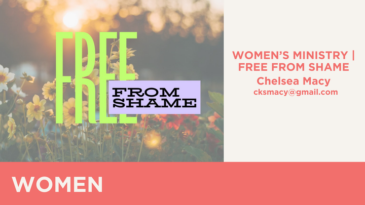 Logo for WOMEN | Women's Ministry | Free From Shame