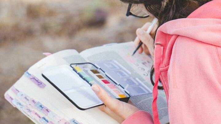 Logo for Created to Create Bible Art Journaling