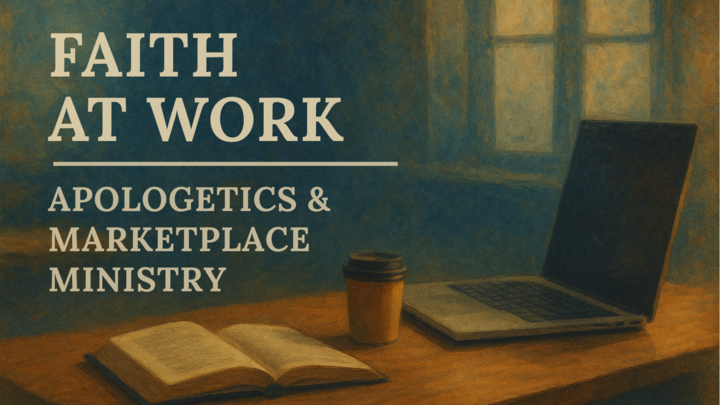 Logo for Faith at Work: Apologetics & Marketplace Ministry