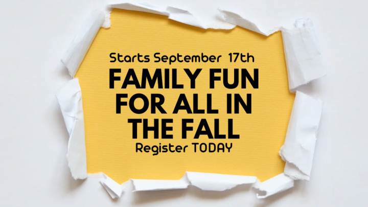 Logo for FAMILY FUN FOR ALL IN THE FALL