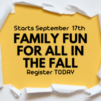 Logo for FAMILY FUN FOR ALL IN THE FALL