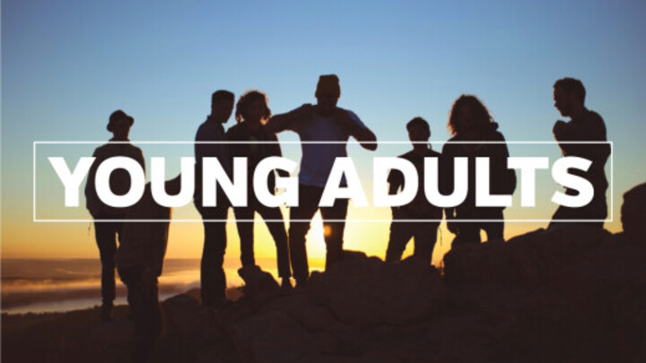 Logo for Young Adults Group & Volunteers