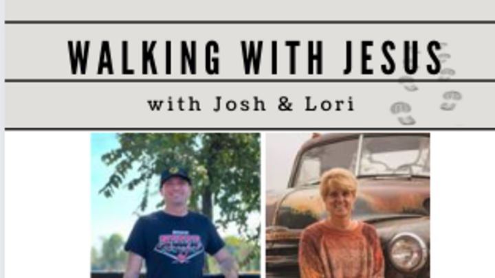 Logo for ONLINE GROUP - WALKING WITH JESUS with Josh and Lori