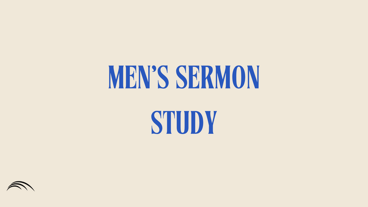 Logo for Men's Sermon Study