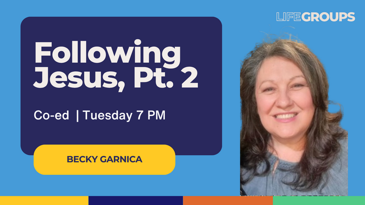 Logo for Following Jesus, part two