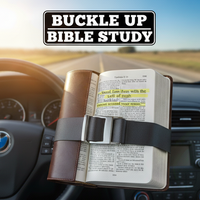Logo for Buckle Up Bible Study