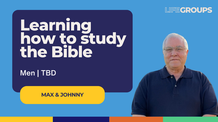 Logo for Men: Learning How to Study the Bible