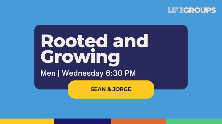 Logo for Men: Rooted and Growing