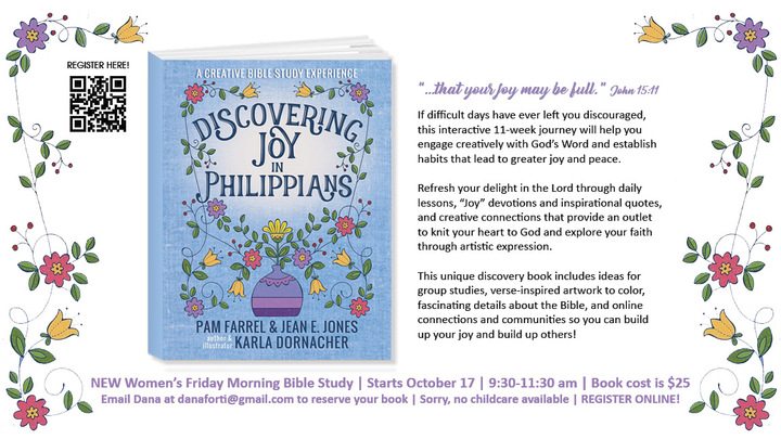 Logo for Discovering Joy in Philippians