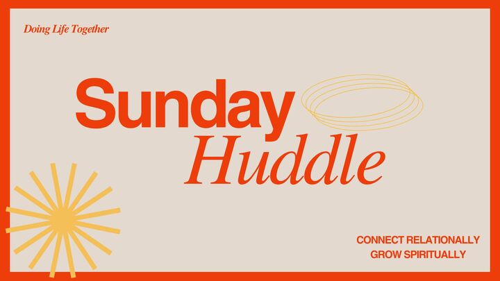 Logo for Sunday Huddle