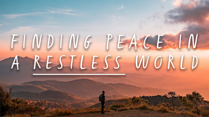 Logo for Finding Peace in a Restless World