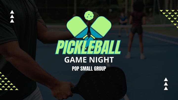 Logo for PickleBall Game Night | POP Small Group | West Side