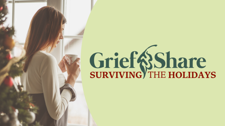 Logo for GriefShare Surviving the Holidays 2025