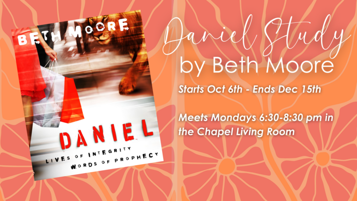 Logo for Daniel Study by Beth Moore