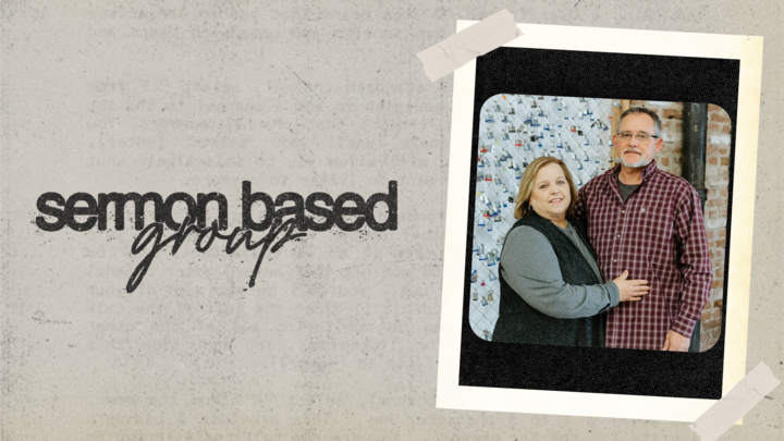 Logo for Sermon Based Discussion Group with David + Lisa Berwick