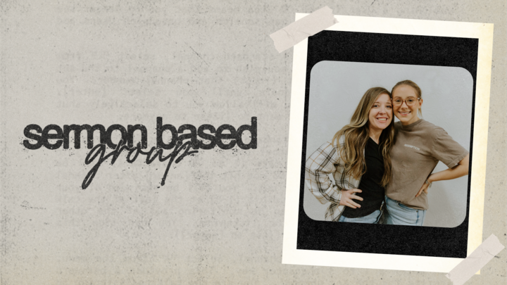 Logo for Sermon Based Discussion Group with Brittany + Kennedy