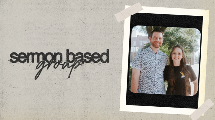 Logo for Sermon Based Discussion Group with Scott + Filicia Howard