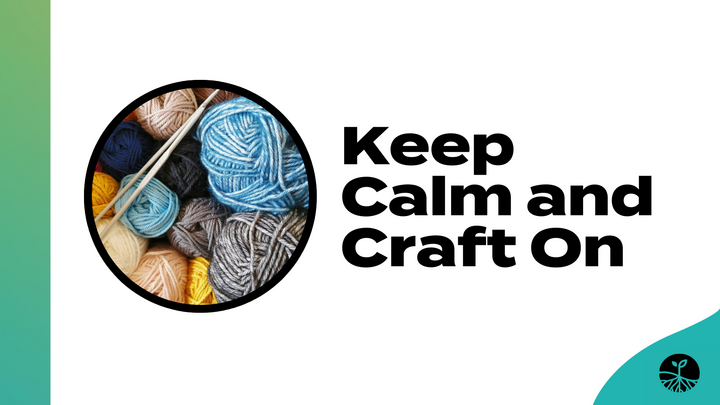 Logo for Keep Calm and Craft On