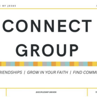 Logo for Sunday Morning Connect Group - 11:00am - October Launch