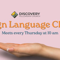 Logo for Discovery Sign Language Club