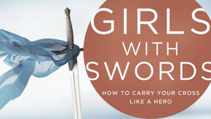 Logo for Girls With Swords | Women's Bible Study
