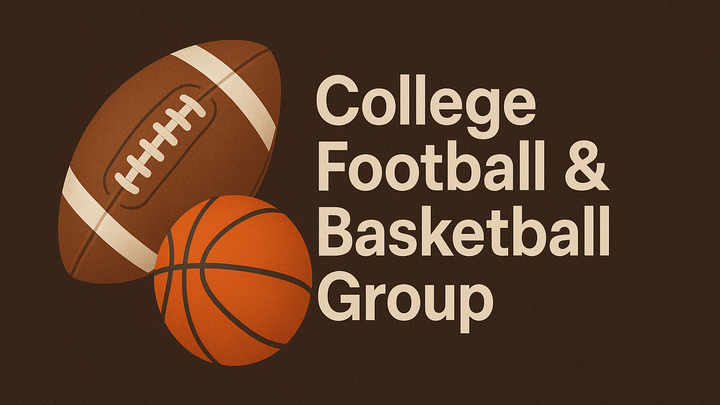 Logo for College Football / Basketball Group (Will & Meredith Ham)