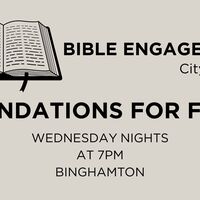 Logo for Foundations for Faith - Wednesday PM