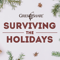 Logo for GriefShare: Surviving the Holidays