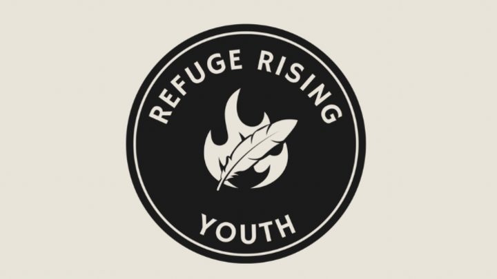 Logo for Refuge Rising