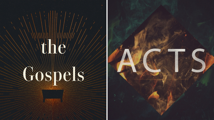 Logo for The Gospels and Acts (Winter 2025)