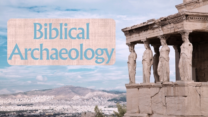 Logo for Biblical Archaeology (Winter 2025)