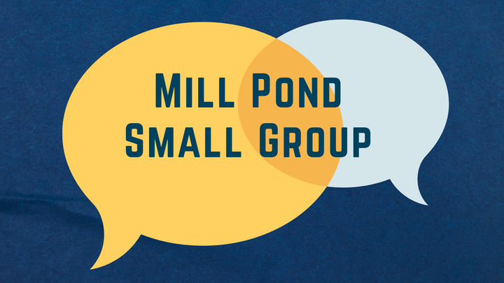 Logo for Friday Mornings at Mill Pond