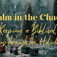 Logo for Calm in the Chaos: Keeping a Biblical Focus through the Holidays