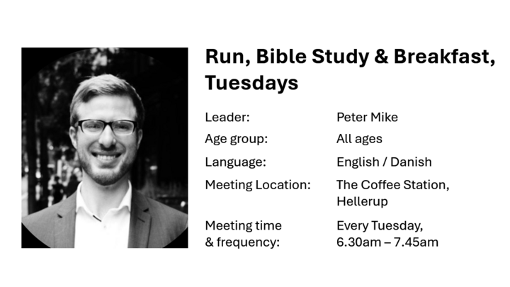 Logo for CPH | Run, Bible Study & Breakfast in Hellerup (Tues)