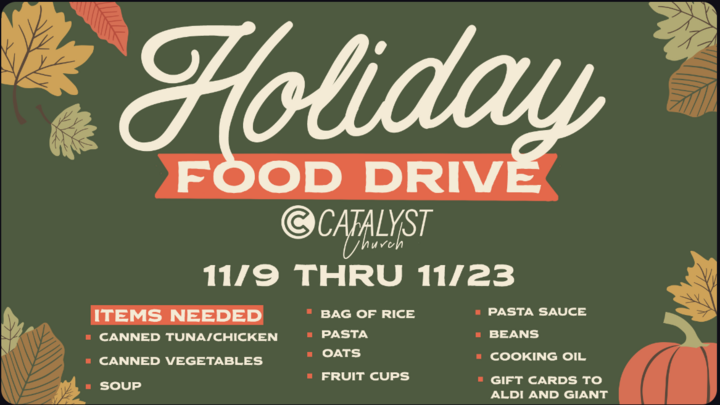 Logo for Holiday Food Drive Assembly