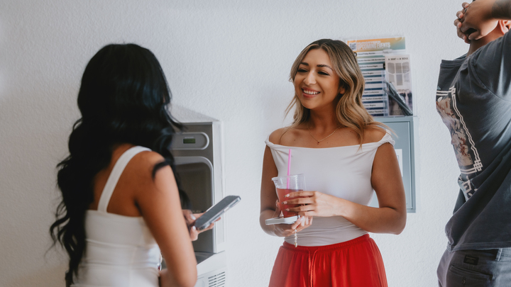 Logo for Young Adults Coffee Shop Team