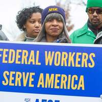 Logo for Federal Workers Support Group